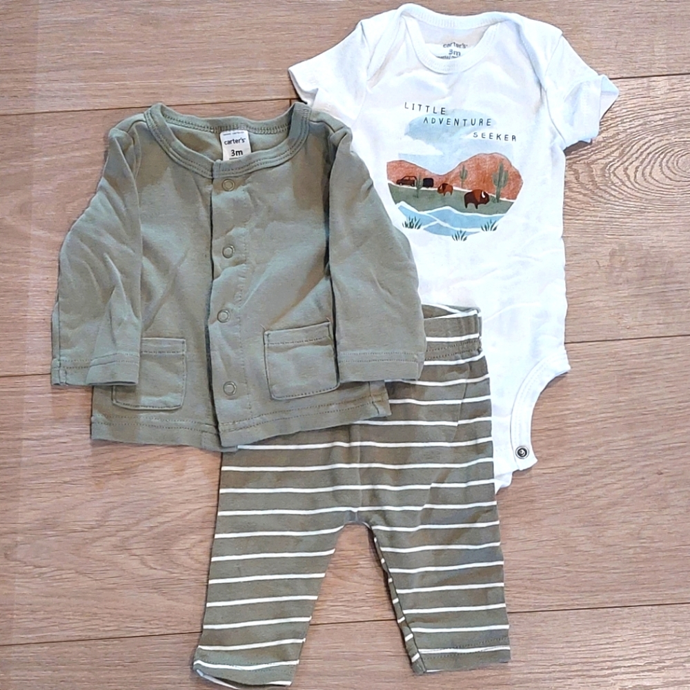 3/$30 Carter's 3-piece Outfit